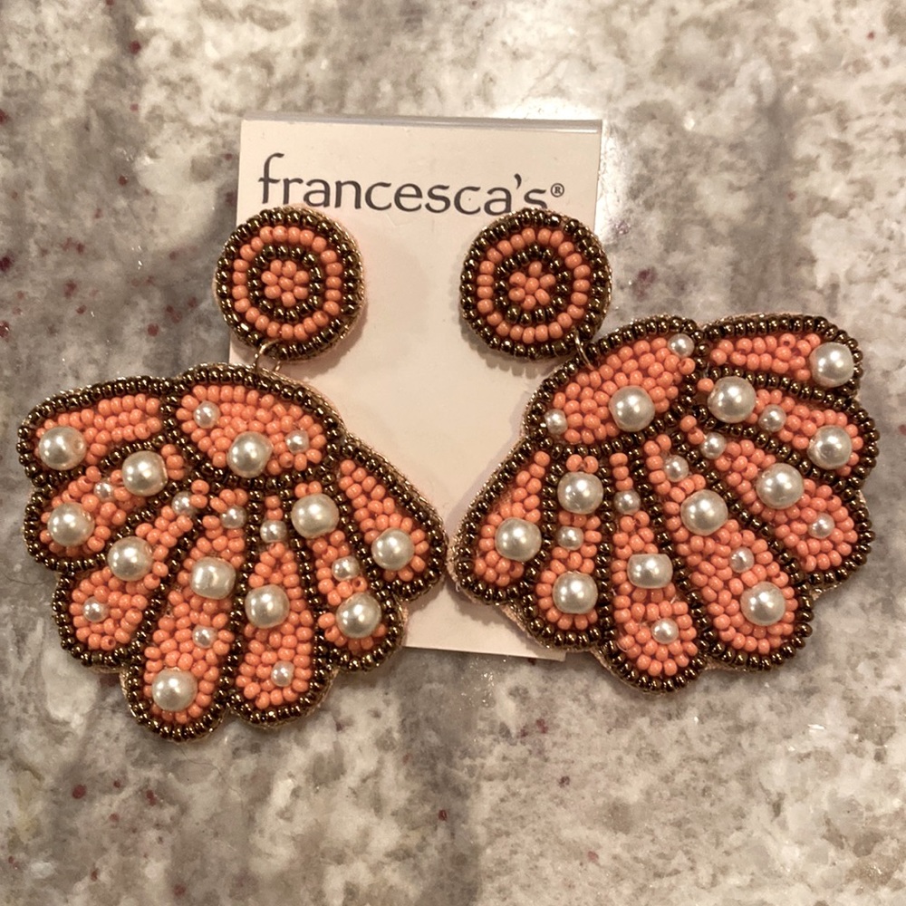 Brand New!  Francesca’s Statement Earrings